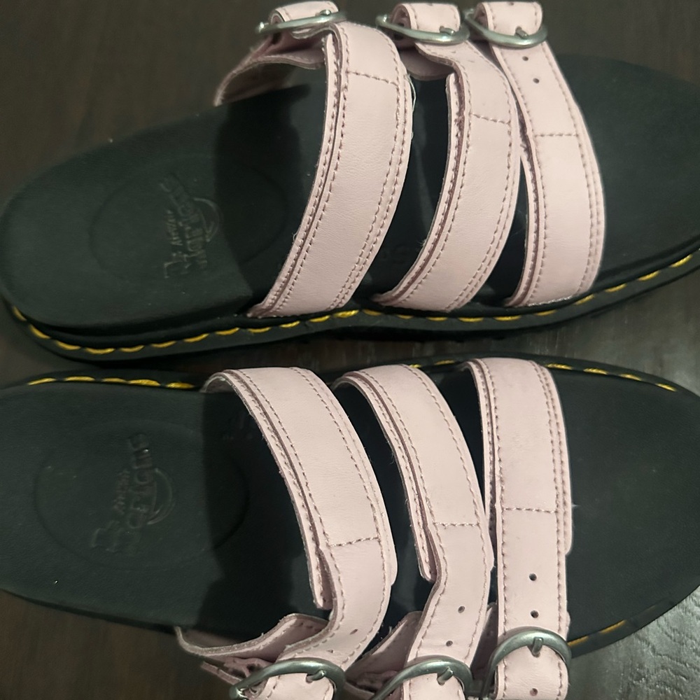 Dr. Martens Light Pink platform Sandals